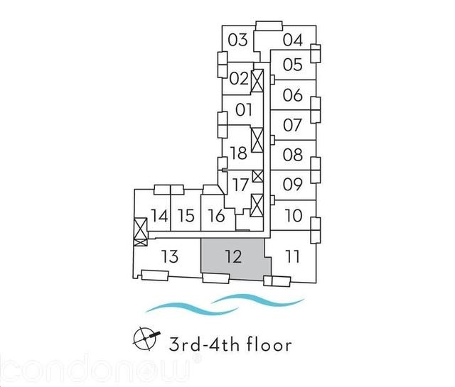 412 - 2167 Lake Shore Blvd, Condo with 2 bedrooms, 3 bathrooms and 2 parking in Toronto ON | Image 3
