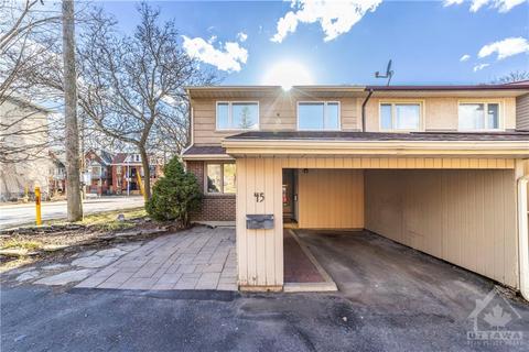 45 Preston Street S, Townhouse with 3 bedrooms, 3 bathrooms and 2 parking in Ottawa ON | Card Image