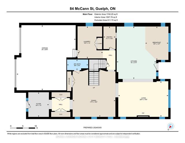 84 Mccann St, House detached with 5 bedrooms, 6 bathrooms and 4 parking in Guelph ON | Image 31