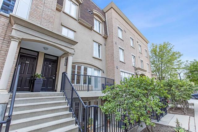 207 - 26 Western Battery Rd, Townhouse with 2 bedrooms, 2 bathrooms and 1 parking in Toronto ON | Image 11
