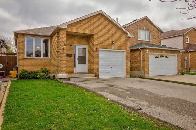 75 Cartier Cres, House attached with 3 bedrooms, 2 bathrooms and 5 parking in Hamilton ON | Image 28