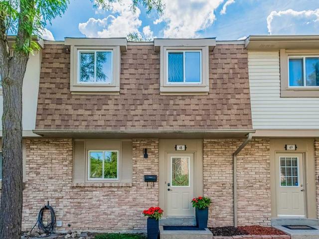 48 - 81 Hansen Rd N, Townhouse with 3 bedrooms, 2 bathrooms and 1 parking in Brampton ON | Image 1