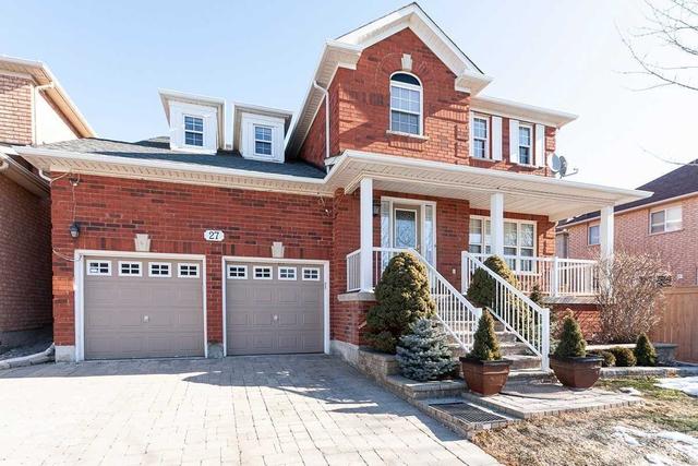 27 Sir Michael Pl, House detached with 4 bedrooms, 4 bathrooms and 4 parking in Brampton ON | Image 1
