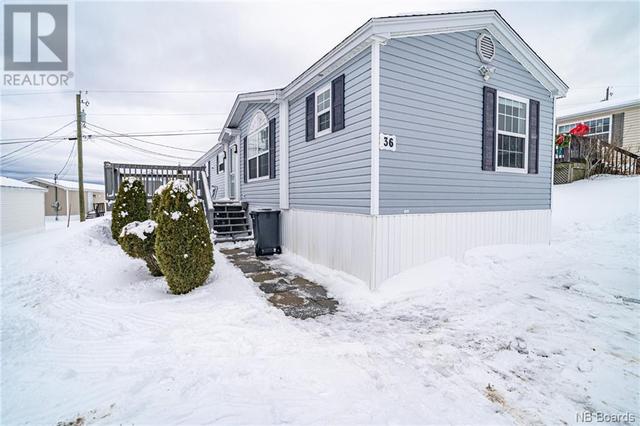 36 Barrington Road, House detached with 3 bedrooms, 2 bathrooms and null parking in Fredericton NB | Card Image
