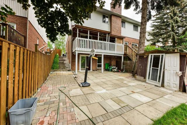 130 Carolbreen Sq, House semidetached with 3 bedrooms, 4 bathrooms and 4 parking in Toronto ON | Image 35