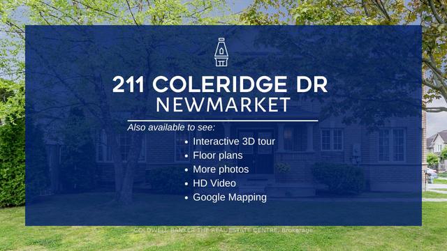 211 Coleridge Dr, House attached with 3 bedrooms, 3 bathrooms and 4 parking in Newmarket ON | Image 33