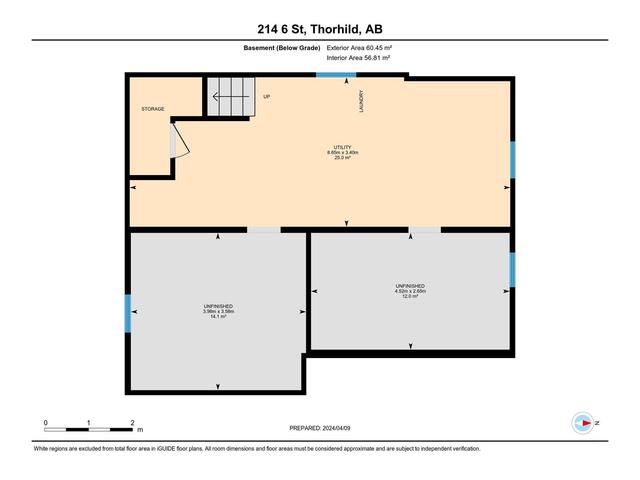 214 6th St, House detached with 4 bedrooms, 1 bathrooms and null parking in Thorhild County AB | Image 35