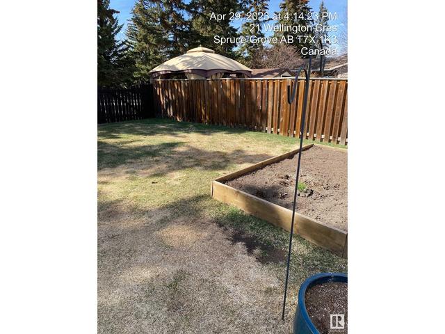 21 Wellington Cr, House semidetached with 4 bedrooms, 2 bathrooms and null parking in Spruce Grove AB | Image 39