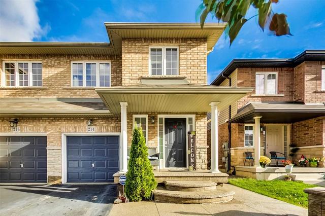 214 Pelech Cres, House semidetached with 3 bedrooms, 3 bathrooms and 2 parking in Hamilton ON | Card Image