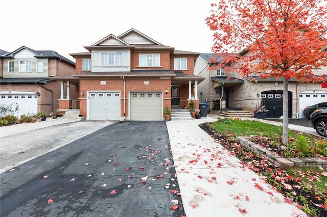 34 Hollowgrove Blvd, House semidetached with 4 bedrooms, 4 bathrooms and 3 parking in Brampton ON | Image 1