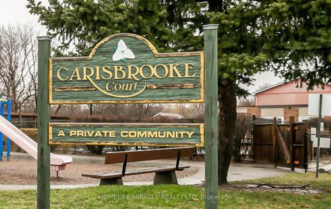 87 - 87 Carisbrooke Crt W, Townhouse with 3 bedrooms, 2 bathrooms and 2 parking in Brampton ON | Card Image