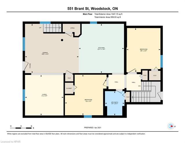 551 Brant Street, House detached with 3 bedrooms, 2 bathrooms and 5 parking in Woodstock ON | Image 44
