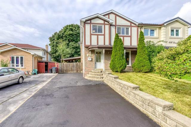 493 Lana Terr, House semidetached with 4 bedrooms, 3 bathrooms and 3 parking in Mississauga ON | Image 12