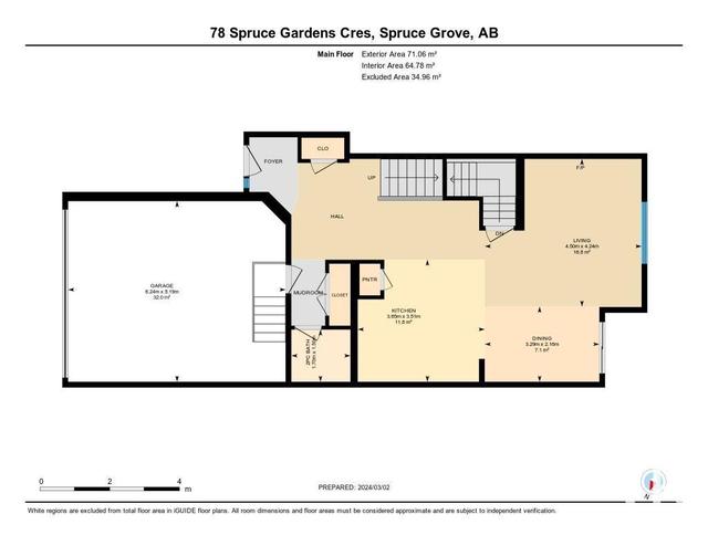 78 Spruce Gardens Cr, House semidetached with 3 bedrooms, 2 bathrooms and null parking in Spruce Grove AB | Image 48