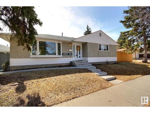 15311 84 Av Nw, House detached with 3 bedrooms, 2 bathrooms and null parking in Edmonton AB | Card Image