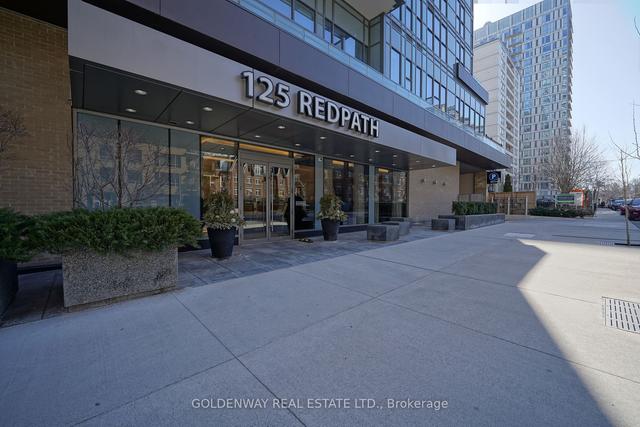 2606 - 125 Redpath Ave, Condo with 1 bedrooms, 2 bathrooms and 1 parking in Toronto ON | Image 12