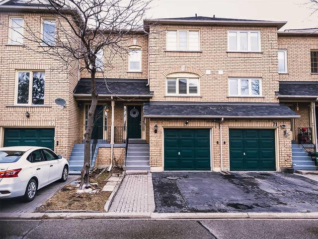 69 - 2 Sir Lou Dr, Townhouse with 3 bedrooms, 2 bathrooms and 3 parking in Brampton ON | Image 1