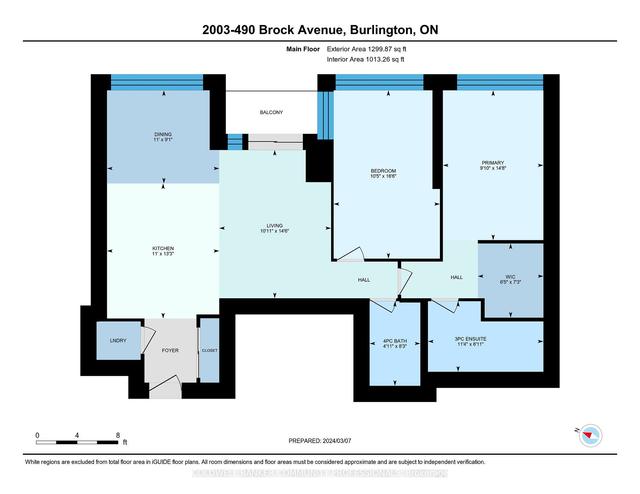 2003 - 500 Brock Ave, Condo with 2 bedrooms, 2 bathrooms and 1 parking in Burlington ON | Image 30