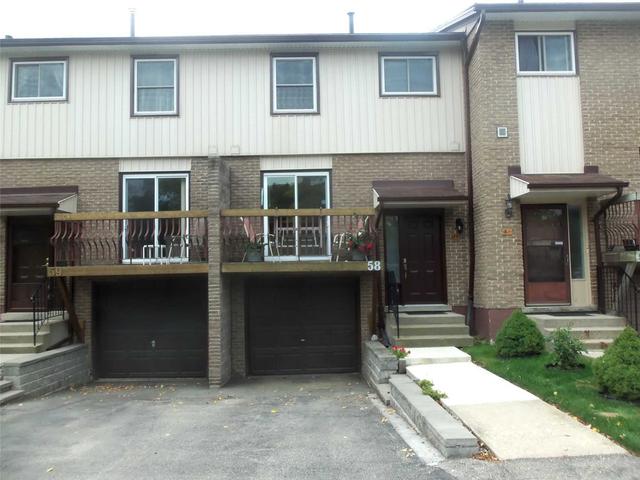 58 - 1115 Paramount Dr, Townhouse with 3 bedrooms, 2 bathrooms and 2 parking in Hamilton ON | Card Image