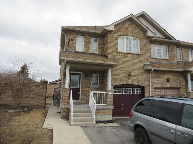 53 Youngestar Tr, House semidetached with 4 bedrooms, 4 bathrooms and 3 parking in Brampton ON | Image 1