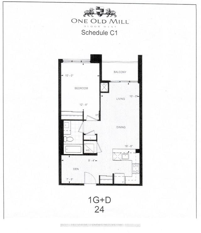 424 - 1 Old Mill Dr, Condo with 1 bedrooms, 1 bathrooms and 1 parking in Toronto ON | Image 17