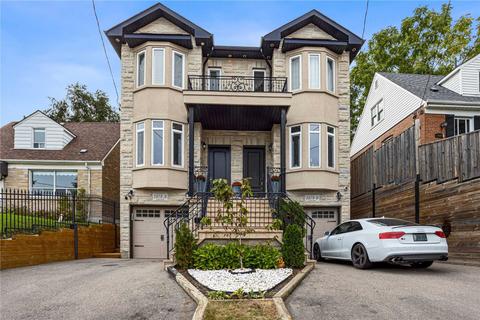 1878-a Keele St W, House semidetached with 3 bedrooms, 4 bathrooms and 4 parking in Toronto ON | Card Image