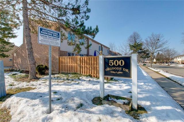 46 - 500 Osgoode Drive, House attached with 3 bedrooms, 1 bathrooms and 2 parking in London ON | Image 2