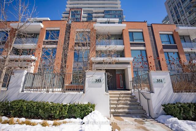 th118 - 353 Beecroft Rd, Townhouse with 2 bedrooms, 2 bathrooms and 1 parking in Toronto ON | Image 12