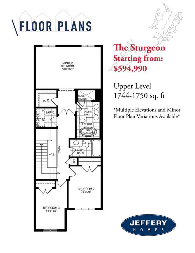 lot 2 - 1636 Scugog St, House attached with 3 bedrooms, 3 bathrooms and 2 parking in Scugog ON | Image 19