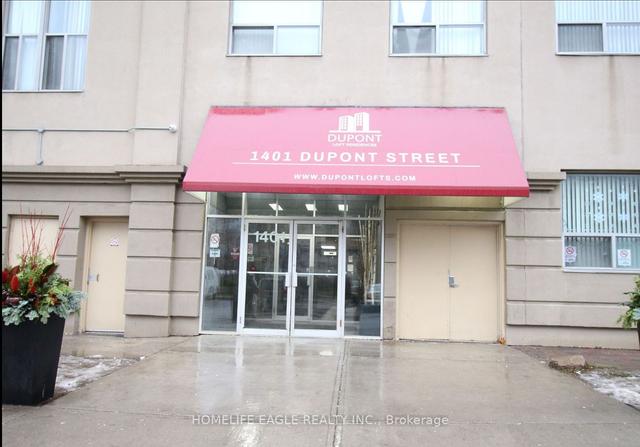 320 - 1401 Dupont St, Condo with 2 bedrooms, 1 bathrooms and 1 parking in Toronto ON | Image 1