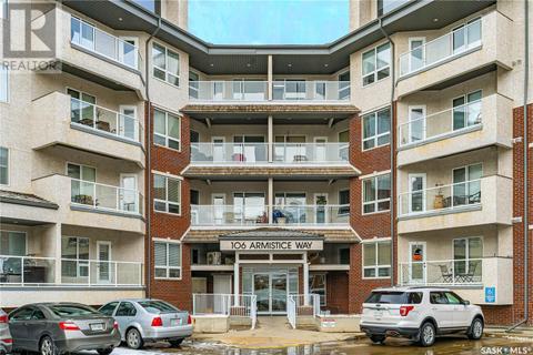 116 - 106 Armistice Way, Condo with 2 bedrooms, 2 bathrooms and null parking in Saskatoon SK | Card Image