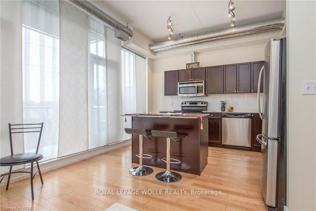 306 - 42 Bridgeport Rd E, Condo with 1 bedrooms, 1 bathrooms and 1 parking in Waterloo ON | Image 5