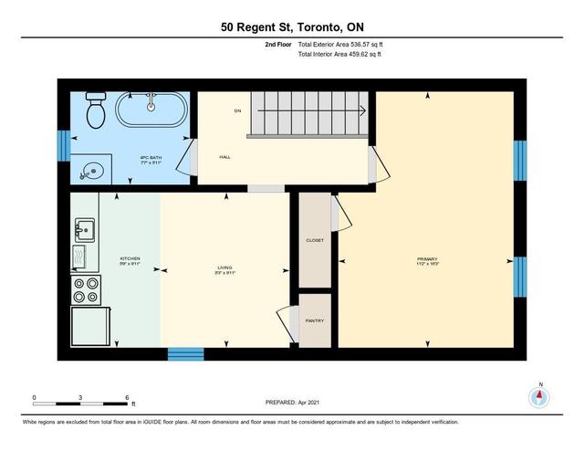 50 Regent St, House detached with 3 bedrooms, 2 bathrooms and 2 parking in Toronto ON | Image 33