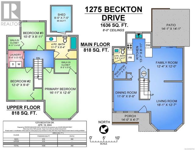 1275 Beckton Dr, House detached with 3 bedrooms, 2 bathrooms and 2 parking in Comox BC | Image 3
