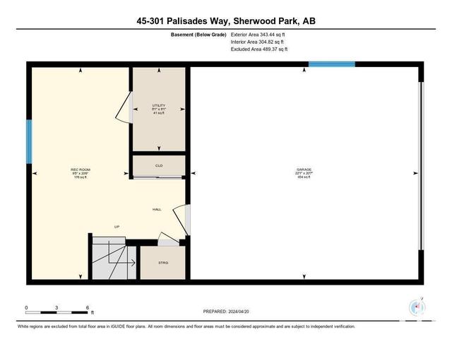 45 - 301 Palisades Wy, House attached with 3 bedrooms, 2 bathrooms and null parking in Edmonton AB | Image 50