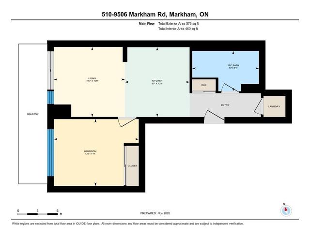 510 - 9506 Markham Rd, Condo with 1 bedrooms, 1 bathrooms and 1 parking in Markham ON | Image 20