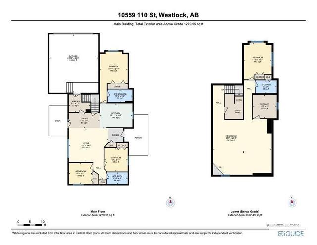 10559 110 St, House detached with 4 bedrooms, 3 bathrooms and null parking in Westlock AB | Image 37