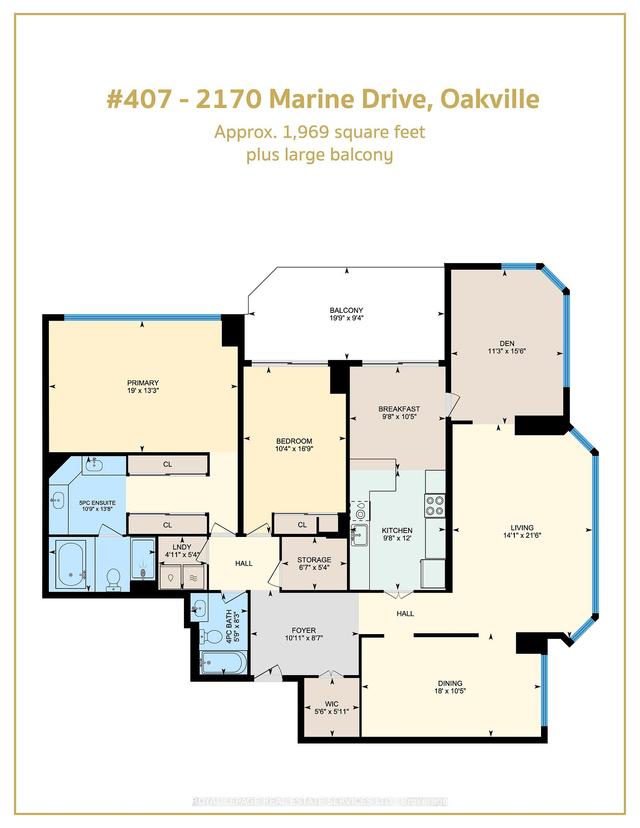407 - 2170 Marine Dr, Condo with 2 bedrooms, 2 bathrooms and 1 parking in Oakville ON | Image 35
