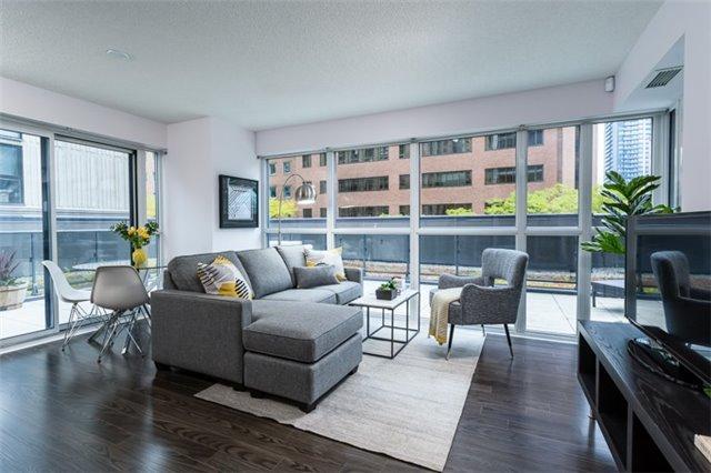 311 - 28 Ted Rogers Way, Condo with 2 bedrooms, 1 bathrooms and 1 parking in Toronto ON | Image 1