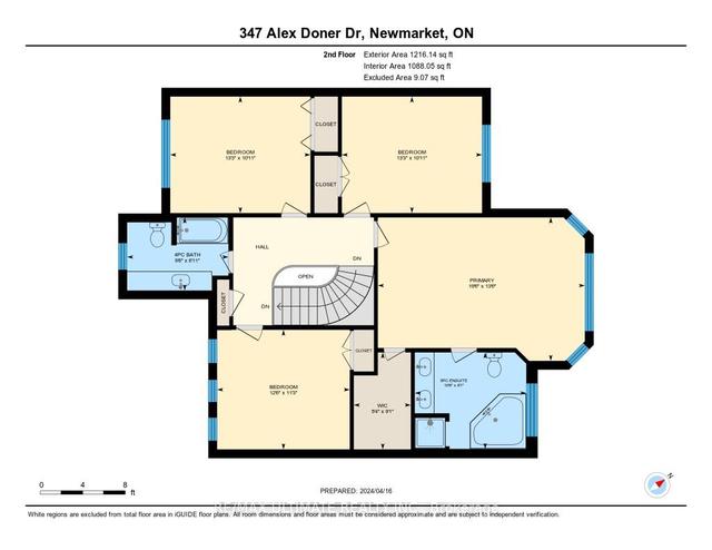 347 Alex Doner Dr, House detached with 4 bedrooms, 4 bathrooms and 4 parking in Newmarket ON | Image 33
