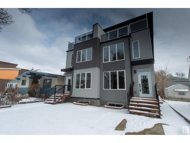 9023 92 St Nw, House semidetached with 3 bedrooms, 3 bathrooms and 2 parking in Edmonton AB | Image 1