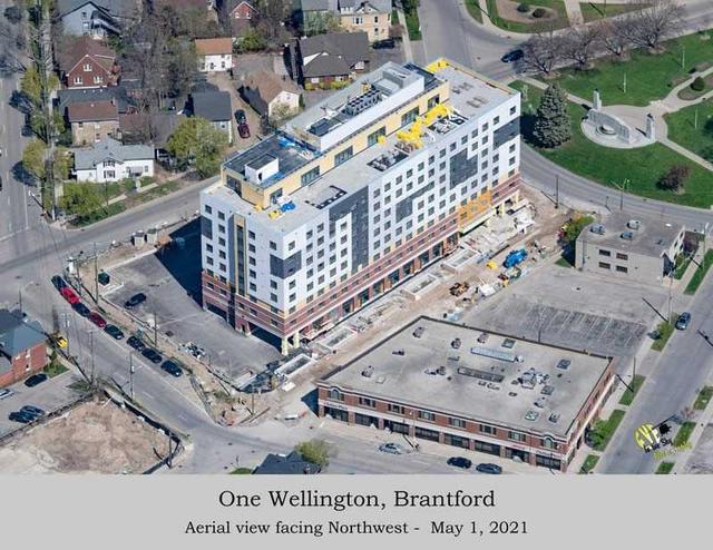 601 - 1 Wellington St, Condo with 1 bedrooms, 1 bathrooms and 0 parking in Brantford ON | Image 1