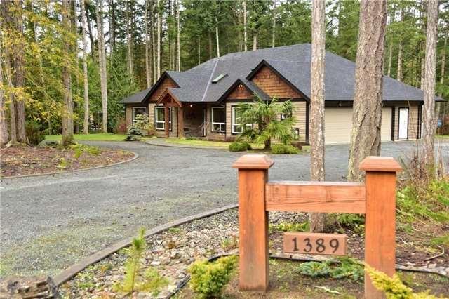 1389 Leffler Rd, House detached with 3 bedrooms, 2 bathrooms and 10 parking in Nanaimo F BC | Image 1