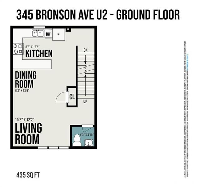u2 - 345 Bronson Avenue, House attached with 2 bedrooms, 2 bathrooms and 1 parking in Ottawa ON | Image 11