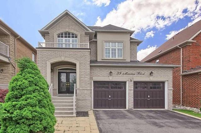 39 Maurier Blvd, House detached with 4 bedrooms, 4 bathrooms and 4 parking in Vaughan ON | Image 1