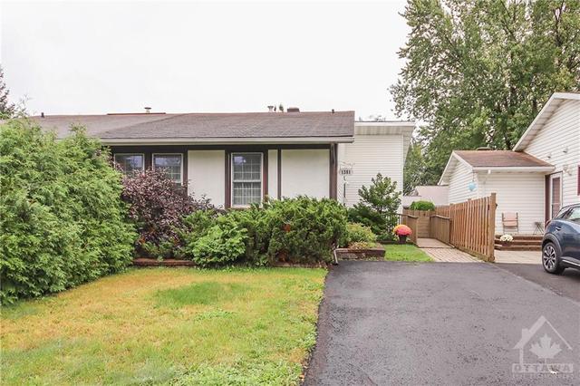 1381 Leigh Crescent, Home with 3 bedrooms, 1 bathrooms and 2 parking in Ottawa ON | Image 1