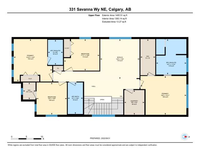 331 Savanna Way Ne, House detached with 4 bedrooms, 4 bathrooms and 4 parking in Calgary AB | Image 48