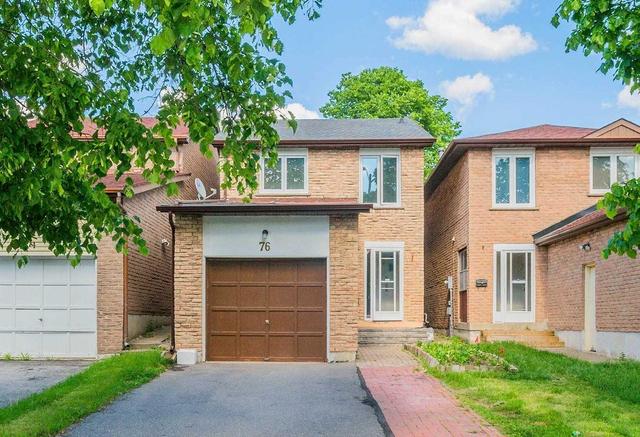 76 Larksmere Crt, House detached with 3 bedrooms, 3 bathrooms and 4 parking in Markham ON | Image 1