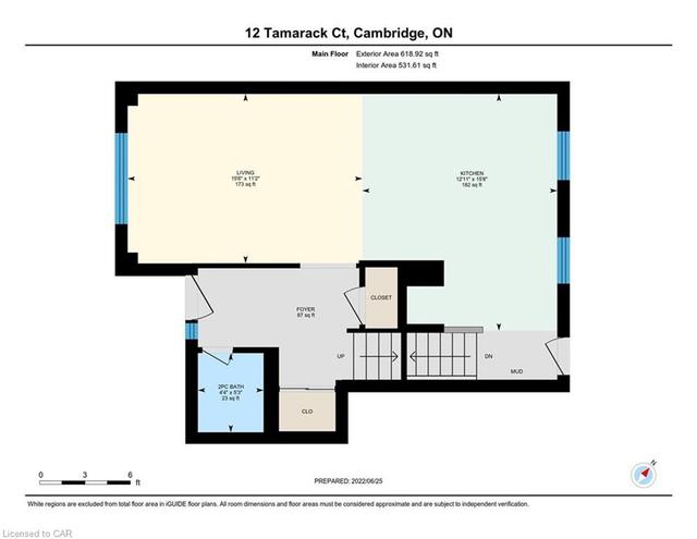 12 Tamarack Court, House detached with 3 bedrooms, 1 bathrooms and 4 parking in Cambridge ON | Image 36