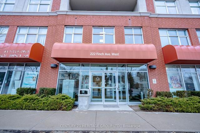 302 - 222 Finch Ave W, Condo with 1 bedrooms, 1 bathrooms and 1 parking in Toronto ON | Image 13